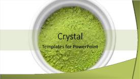  Presentation with hemp - Slides enhanced with free muscle - hemp protein powder in bowl background and a yellow colored foreground