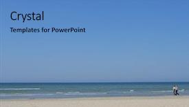  Presentation with romance couple nature - Presentation enhanced with free navy - couple on pirita beach background and a  colored foreground