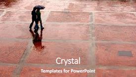  Presentation with rainy days season wet green - Theme consisting of free old map - rainy days background and a  colored foreground