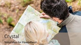  Presentation with woods - Amazing slide deck having  backdrop and a  colored foreground