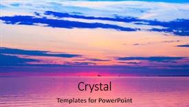  Presentation with heaven - Colorful presentation enhanced with free photo - beauty image heaven backdrop and a coral colored foreground