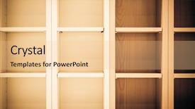  Presentation with history empty tomb of jesus - Presentation design with free photo frame - empty bookshelf background and a lemonade colored foreground