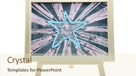  Presentation with independence day - Audience pleasing PPT theme consisting of free president - hand drawing of independence day backdrop and a  colored foreground