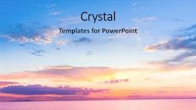  Presentation with glowing corss - Cool new theme with free purple - glowing paradise magnificent view backdrop and a light blue colored foreground