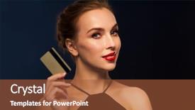  Presentation with wealth people problem - Beautiful theme featuring free red lipstick - people luxury wealth finances backdrop and a  colored foreground