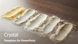  Presentation with flour - Audience pleasing PPT layouts consisting of free samples - composition with different types backdrop and a gray colored foreground
