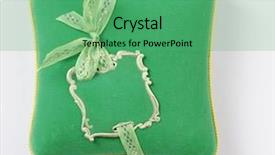  Presentation with space - PPT theme having free season greeting holiday - nice present with space background and a ocean colored foreground