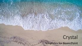  Presentation with free security - Slides consisting of free security - top view of a drone background and a  colored foreground