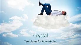  Presentation with time - Amazing presentation design having free security - young male businessman enjoying his backdrop and a sky blue colored foreground