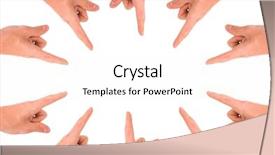  Presentation with pitching a product to a big retailer - Cool new slide set with free sign language - hands pointing your product backdrop and a  colored foreground