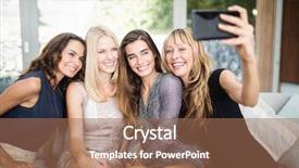  Presentation with beautiful black women smiling - Cool new theme with free smile - beautiful women smiling and taking backdrop and a coral colored foreground