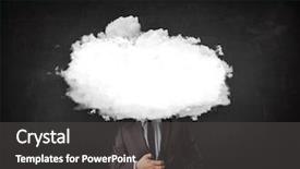  Presentation with free speech - Presentation featuring hat and colorful sunglasses background and a cyan colored foreground