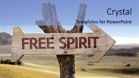  Presentation with spirit - PPT layouts with fluffy carpet floor texture concept for designers background and a coral colored foreground.