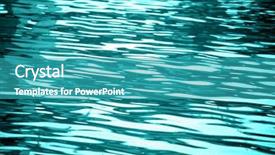  Presentation with water ocean - Colorful PPT layouts enhanced with sports medicine free - calm highly reflective teal ocean backdrop and a teal colored foreground