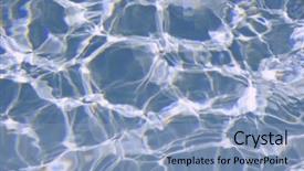  Presentation with sports medicine - Presentation theme having sports medicine free - rippled pool water background and a light blue colored foreground
