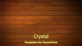  Presentation with free - PPT theme with free templates - dark brown wooden panels background and a tawny brown colored foreground
