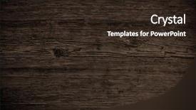  Presentation with free - Theme consisting of free templates - dark brown wooden panels background and a wine colored foreground