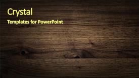  Presentation with brown - Colorful theme enhanced with free templates - dark brown wooden panels backdrop and a wine colored foreground