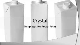 Presentation with design milk - Cool new PPT theme with free templates - different views of blank milk backdrop and a light gray colored foreground