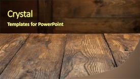  Presentation with empty - Theme consisting of free templates - empty old wooden table top background and a wine colored foreground
