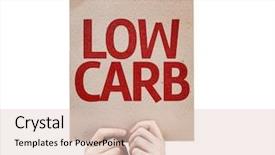  Presentation with fat low carb keto ketogenic - Beautiful PPT theme featuring free templates - low carb card isolated backdrop and a lemonade colored foreground