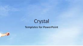  Presentation with joy - Colorful slide deck enhanced with free templates - man jumping in the air backdrop and a light blue colored foreground