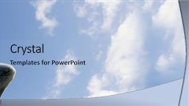  Presentation with joy - Amazing slide deck having free templates - man jumping in the air backdrop and a light blue colored foreground