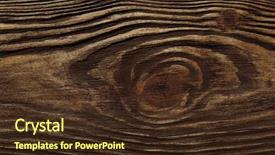  Presentation with wood texture - Slide set featuring free templates - wood texture with natural pattern background and a wine colored foreground