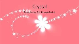  Presentation with floral abstract - Cool new presentation theme with free themes - abstract pink floral background backdrop and a  colored foreground