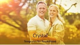  Presentation with hands holding - Slide set enhanced with free time - portrait of happy couple holding background and a gold colored foreground