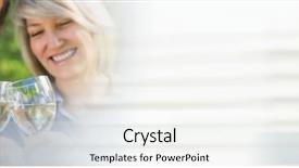  Presentation with black couple having fun - Presentation theme consisting of free transitions - couple having fun celebration party background and a white colored foreground