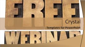  Presentation with internet communication - Cool new slides with green plastic public trash can at pole backdrop and a gray colored foreground