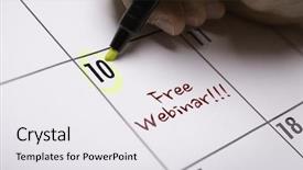  Presentation with free - Cool new theme with free webinar backdrop and a white colored foreground