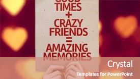  Presentation with crazy - Presentation with free vwedding - good times crazy friends amazing background and a coral colored foreground