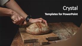  Presentation with old wooden table food - Theme consisting of free whole food - old brown table background and a black colored foreground