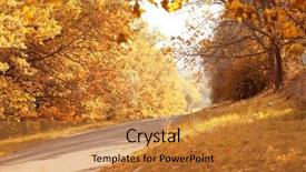  Presentation with beauty beautiful autumn in japanese - Slides having free winter scene - beautiful autumn park background background and a gold colored foreground