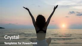  Presentation with sitting teddy bear isolated - Presentation having change free - young woman sitting background and a gray colored foreground