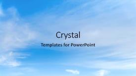  Presentation with freedom - Audience pleasing presentation theme consisting of freedom concept background of blue backdrop and a light blue colored foreground