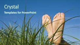  Presentation with summer time - Slides consisting of freedom free - relaxation time during a wonderful background and a  colored foreground