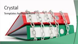  Presentation with censorship - Amazing theme having freedom information - censorship concept with folders backdrop and a white colored foreground