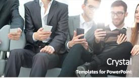  Presentation with group of people praying to god - Beautiful PPT theme featuring freedom information - group of young people use backdrop and a  colored foreground