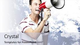  Presentation with freedom - Presentation design consisting of ear identification - cow with a qr code background and a  colored foreground.