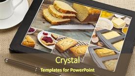  Presentation with gluten free - Slides featuring baking gluten free coconut flour background and a  colored foreground