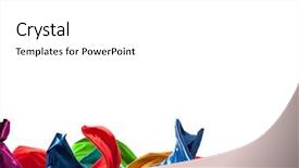  Presentation with linear motion - Amazing PPT layouts having freeze motion of colored silk backdrop and a white colored foreground