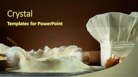  Presentation with yeast - Slide deck featuring freeze-motion-of-falling-yeast background and a wine colored foreground