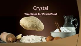  Presentation with yeast - Amazing presentation having freeze-motion-of-falling-yeast backdrop and a wine colored foreground