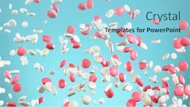  Presentation with coloured - Colorful PPT layouts enhanced with freeze-motion-of-flying-coloured backdrop and a light blue colored foreground