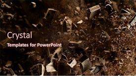  Presentation with freeze - Cool new PPT theme with freeze-motion-of-flying-group backdrop and a wine colored foreground