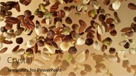  Presentation with freeze - Presentation enhanced with freeze-motion-of-flying-mix background and a gold colored foreground