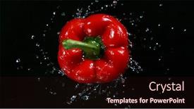  Presentation with freeze - Audience pleasing PPT layouts consisting of freeze-motion-of-rotating backdrop and a wine colored foreground